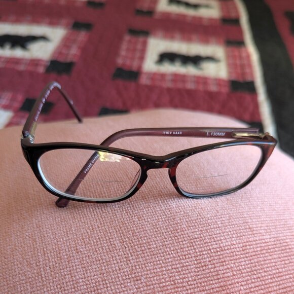 Cole Haan Eyeglasses Frames CH1026 Wine Tortoise 51 17 130 - Picture 8 of 9